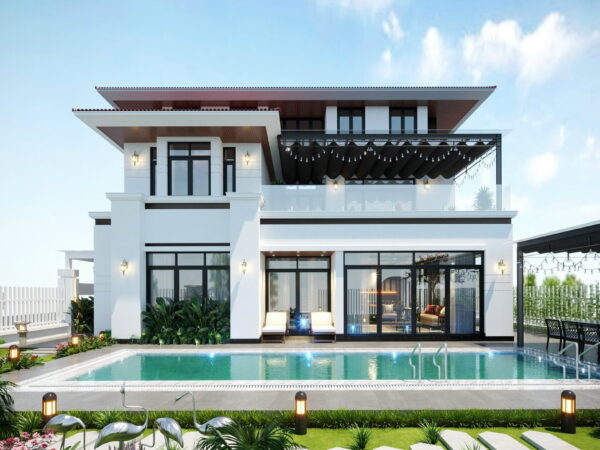 Biệt thự phong cách idochine