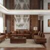 Nội thất biệt thự gỗ óc chó sang trọng