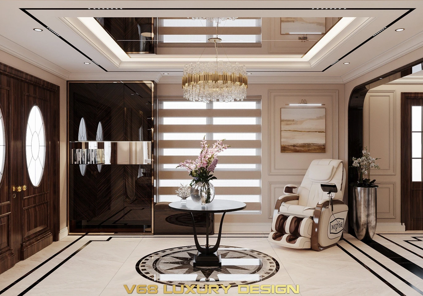 Biệt Thự Tân Cổ điển Tại Nam định - 1 Phòng Khách 7