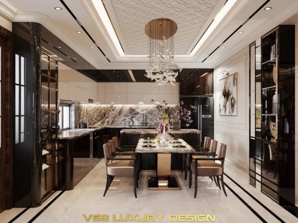 Biệt Thự Tân Cổ điển Tại Nam định - 2 Phòng Bếp 1