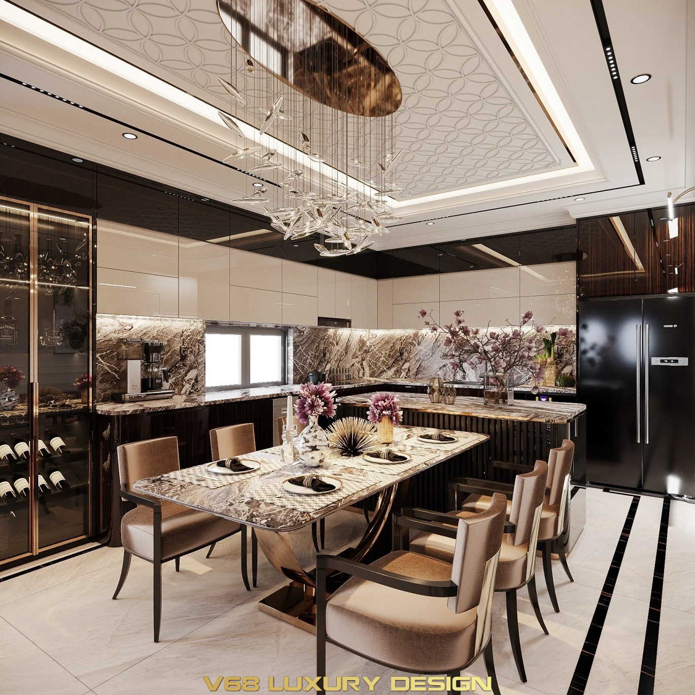 Biệt Thự Tân Cổ điển Tại Nam định - 2 Phòng Bếp 2