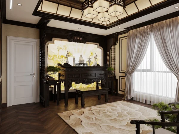 Biệt Thự Tân Cổ điển Tại Nam định - 3 Phòng Thờ 1