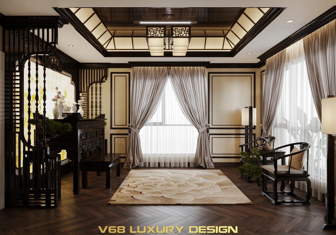 Biệt Thự Tân Cổ điển Tại Nam định - 3 Phòng Thờ 3