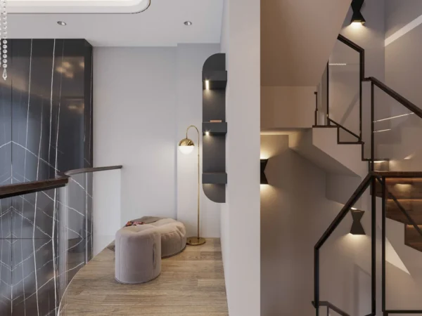 Thiết Kế Nội Thất Căn Hộ Duplex Thông Tầng Phong Cách Hiện đại - 1-phong-ngu-duplex-dep-v68-110622