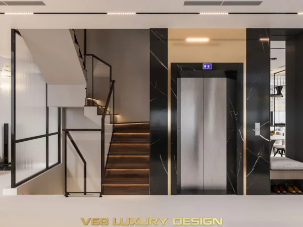 Thiết Kế Nội Thất Căn Hộ Duplex Thông Tầng Phong Cách Hiện đại - 2-thiet-ke-noi-that-nha-pho-v68-110622