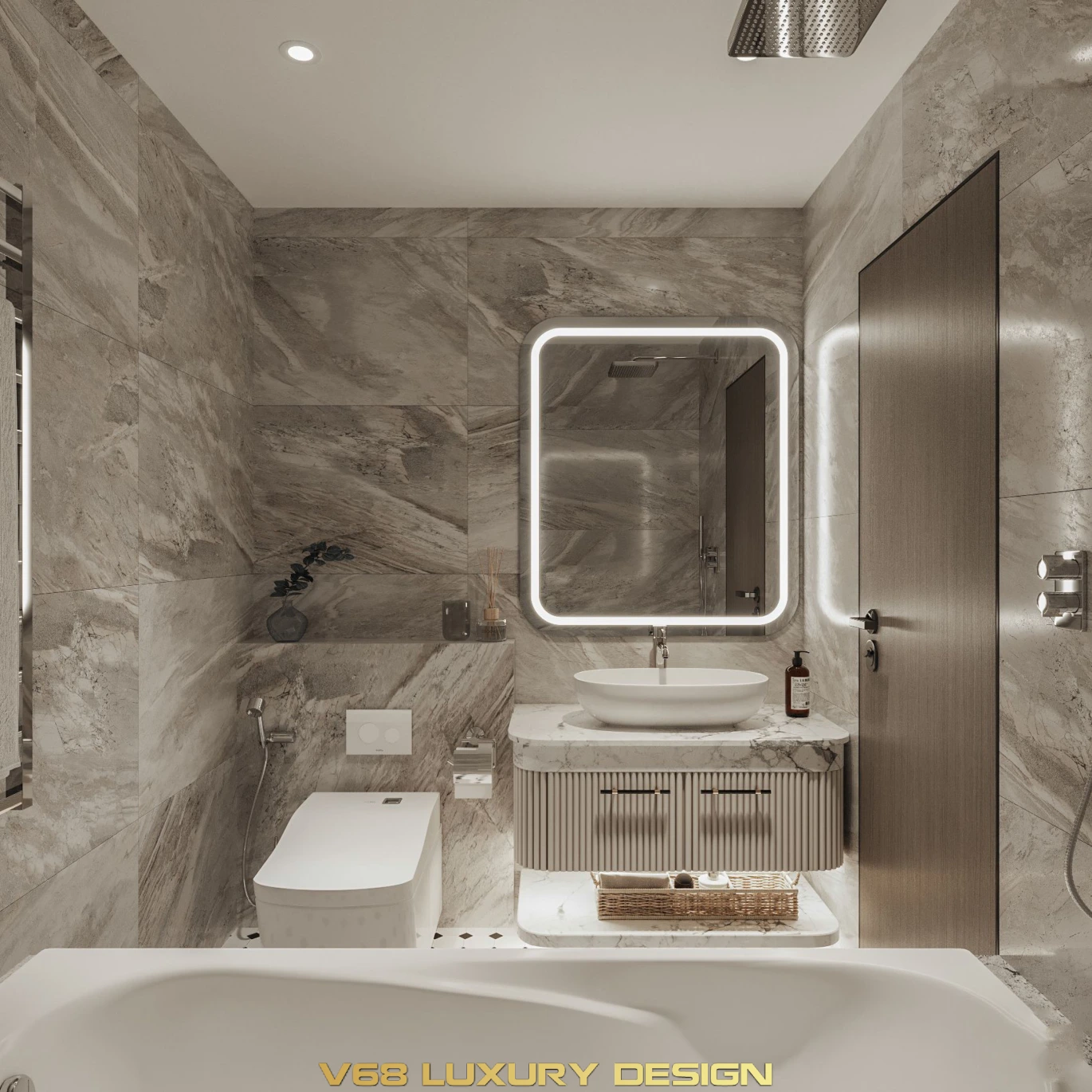 Thiết Kế Nội Thất Căn Hộ Duplex Thông Tầng Phong Cách Hiện đại - 4-noi-that-nha-pho-v68-110622