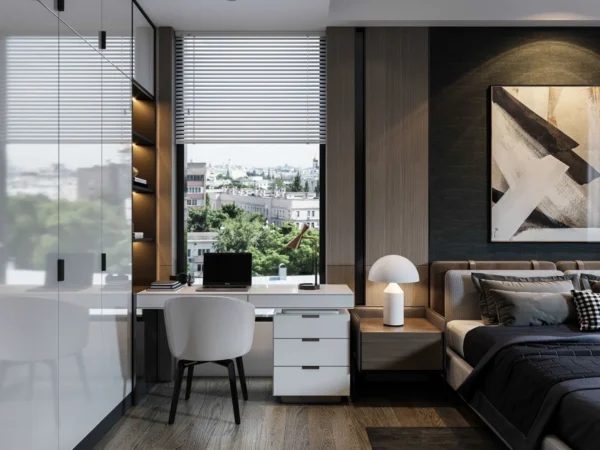 Thiết Kế Nội Thất Căn Hộ Duplex Thông Tầng Phong Cách Hiện đại - 4-noi-that-phong-ngu-v68-110622