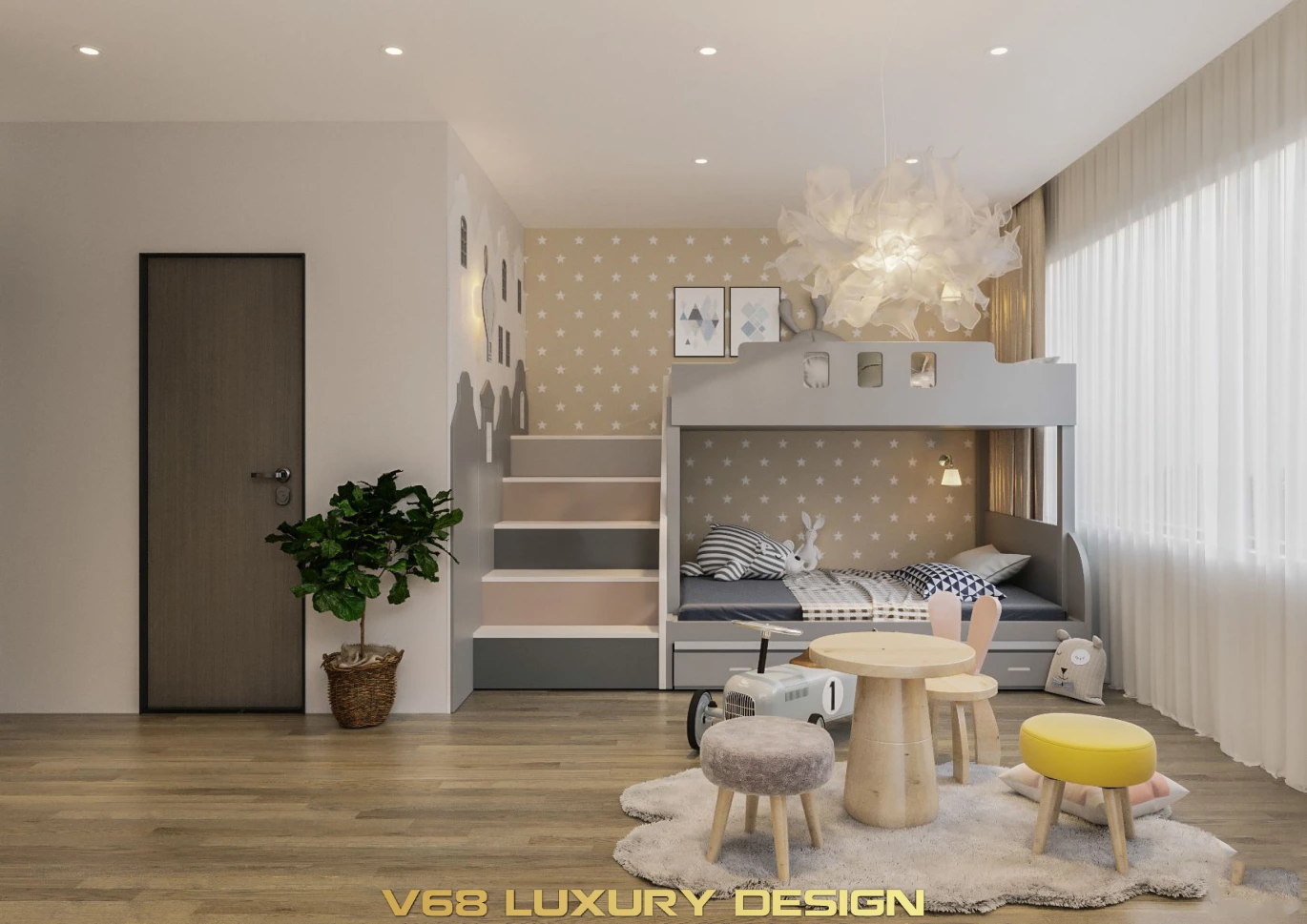 Thiết Kế Nội Thất Căn Hộ Duplex Thông Tầng Phong Cách Hiện đại - 5-thiet-ke-phong-ngu-dep-v68-110622-1