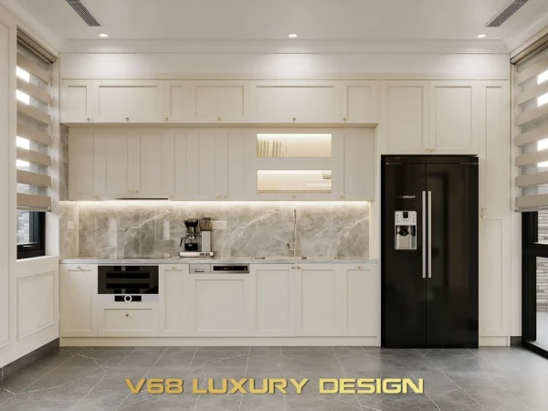 Thiết Kế Nội Thất Biệt Thự Tân Cổ điểnphòng Bếp 1