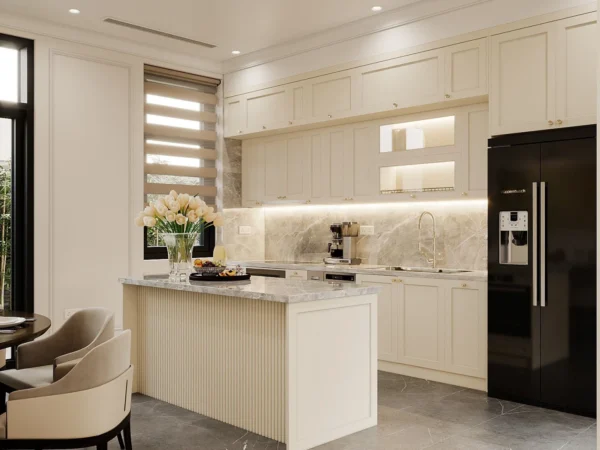 Thiết Kế Nội Thất Biệt Thự Tân Cổ điểnphòng Bếp 2