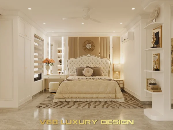Thiết Kế Nội Thất Biệt Thự Tân Cổ điểnphòng Ngủ 1 Master (2)