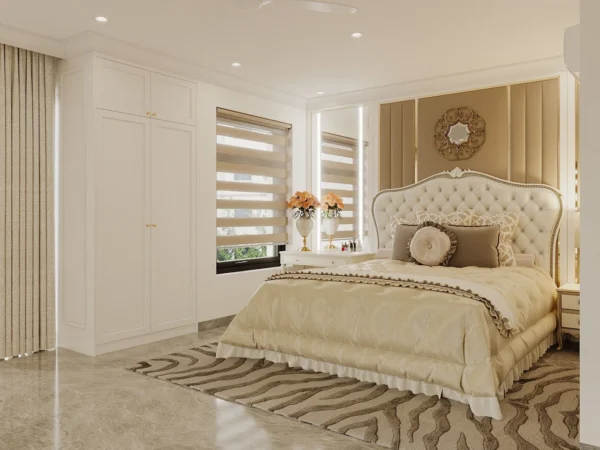 Thiết Kế Nội Thất Biệt Thự Tân Cổ điểnphòng Ngủ 1 Master (3)