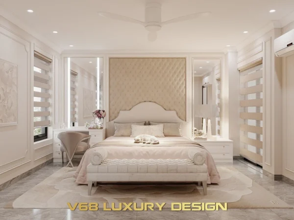 Thiết Kế Nội Thất Biệt Thự Tân Cổ điểnphòng Ngủ Con