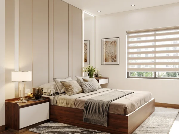 Thiết Kế Nội Thất Nhà Phố Hiện đại Tại Hưng Yên -4 Phòng Ngủ Master 2