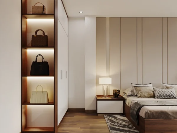 Thiết Kế Nội Thất Nhà Phố Hiện đại Tại Hưng Yên -4 Phòng Ngủ Master 4