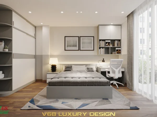Thiết Kế Nội Thất Nhà Phố Hiện đại Tại Hưng Yên -5 Phòng Ngủ 1