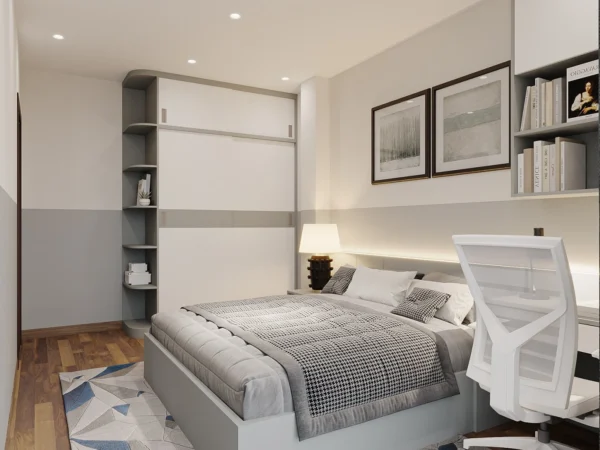 Thiết Kế Nội Thất Nhà Phố Hiện đại Tại Hưng Yên -5 Phòng Ngủ 2