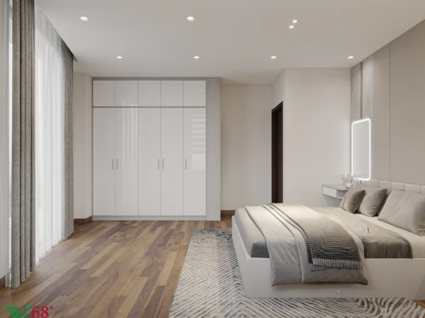 Thiết Kế Nội Thất Nhà Phố Hiện đại Tại Hưng Yên -5 Phòng Ngủ 4