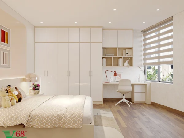 Thiết Kế Nội Thất Nhà Phố Hiện đại Tại Hưng Yên -6 Phòng Ngủ 2