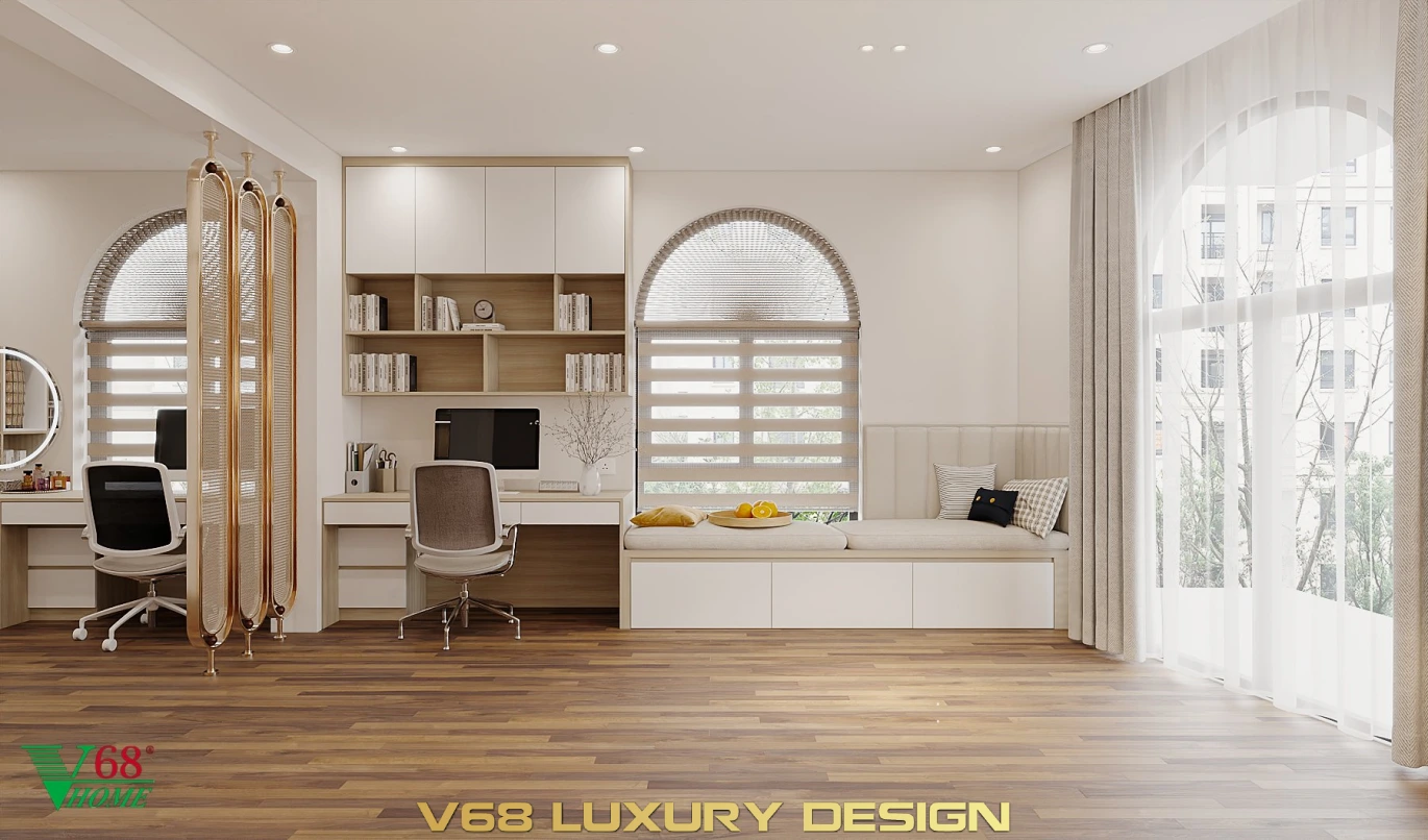 Thiết Kế Nội Thất Nhà Phố Hiện đại Tại Hưng Yên -7 Phòng Ngủ Cho Con 2