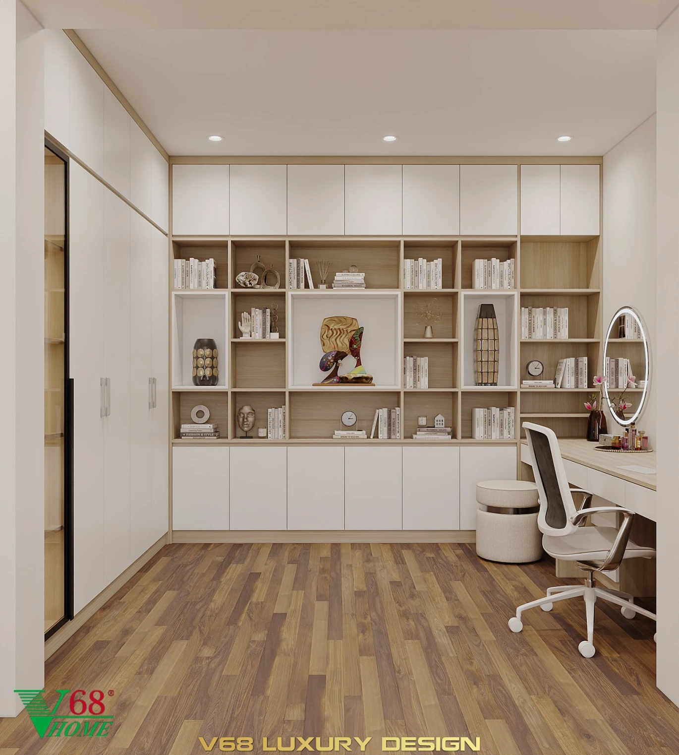 Thiết Kế Nội Thất Nhà Phố Hiện đại Tại Hưng Yên -7 Phòng Ngủ Cho Con 4