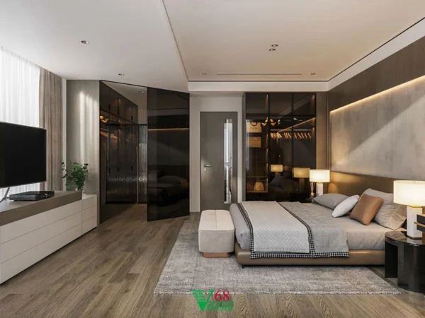 Thiết Kế Biệt Thự Cổ Linh Sang Trọng 3-thiet-ke-phong-ngu-dep-v68-110622-4