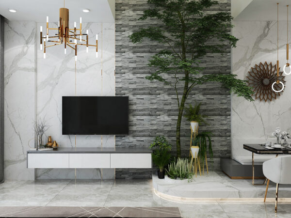 kệ tivi phòng khách nhà phố