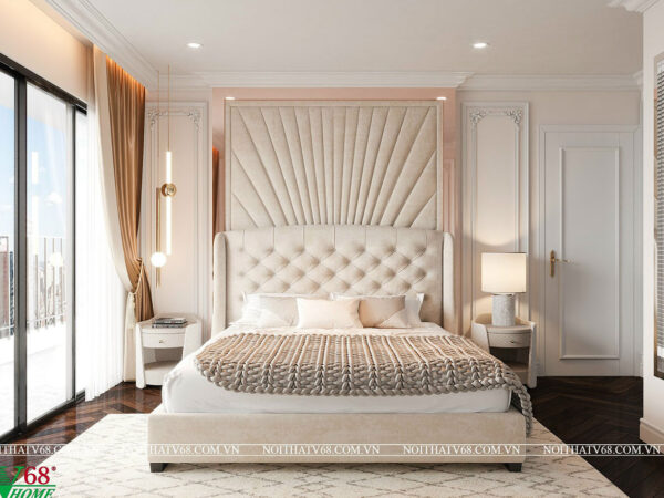 thiết kế phòng ngủ master
