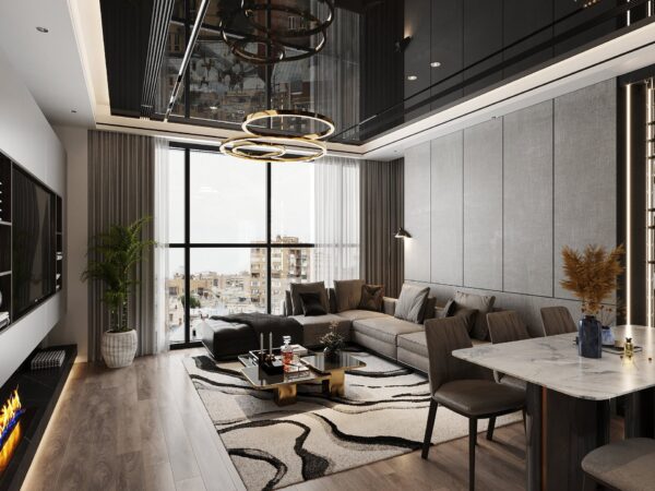 Thiết kế nội thất căn hộ chung cư Mipec Rubik 360 Xuân Thủy