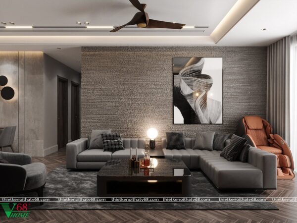 Thiết kế nội thất căn hộ chung cư The Zei