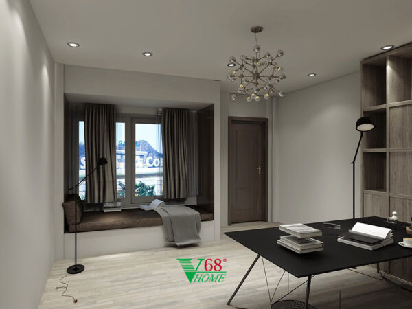 thiết kế phòng ngủ nhà phố đẹp