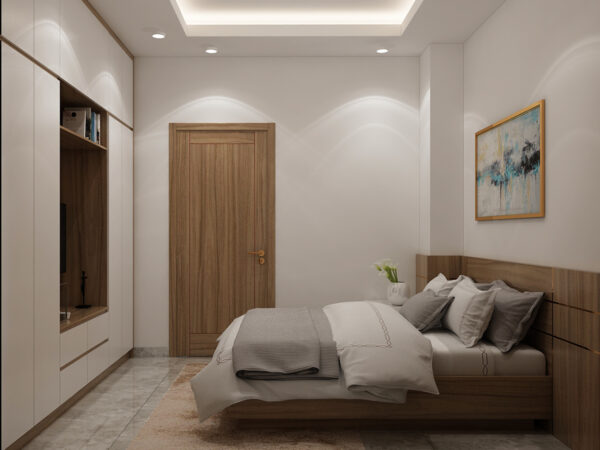 thiết kế phòng ngủ nhà phố