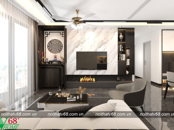 Thiết kế căn hộ 09 Chung cư Matrix One số 2 Lê Quang Đạo