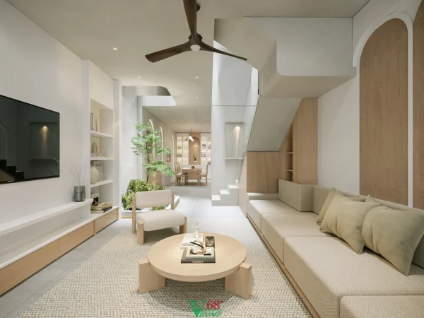 Nhà Phố 250m2 Np01 0 Nội Thất Phòng Khách