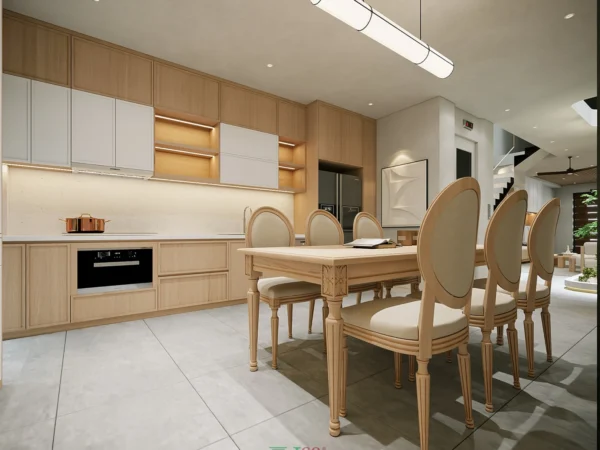 Nhà Phố 250m2 Np01 1 Tủ Bếp Nhà Phố 1