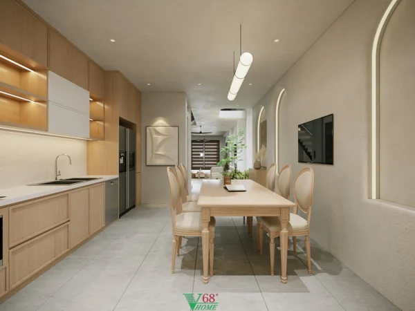 Nhà Phố 250m2 Np01 1 Tủ Bếp Nhà Phố 2