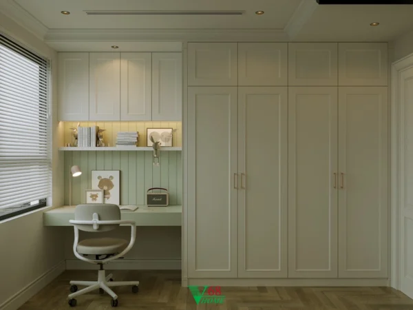 Nội Thất Căn Hộ Chung Cư Tân Cổ điển Tại Brg Dianamond Residence D0105 12