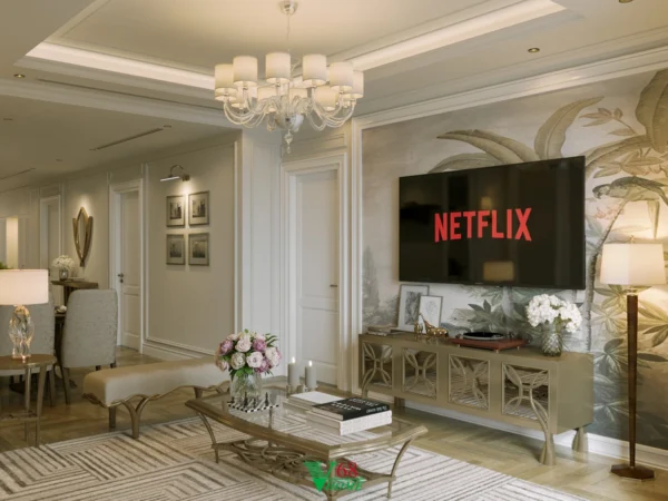 Nội Thất Căn Hộ Chung Cư Tân Cổ điển Tại Brg Dianamond Residence D0105 3