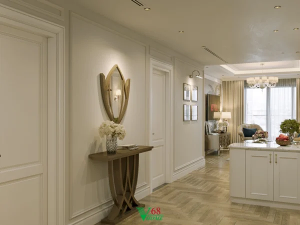 Nội Thất Căn Hộ Chung Cư Tân Cổ điển Tại Brg Dianamond Residence D0105 7