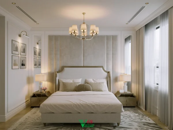 Nội Thất Căn Hộ Chung Cư Tân Cổ điển Tại Brg Dianamond Residence D0105 8