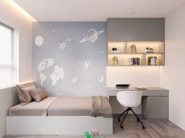 Nội Thất Căn Hộ Chung Cư Tân Cổ điển Tại Brg Dianamond Residence D021505 Pn Phụ 2a