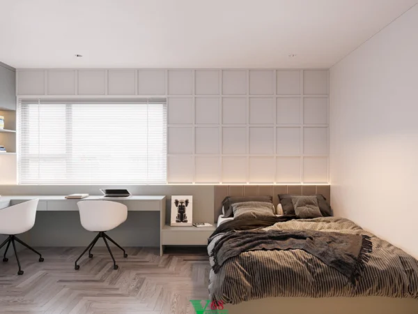 Nội Thất Căn Hộ Chung Cư Tân Cổ điển Tại Brg Dianamond Residence D021505 Pn Phụ 1c2