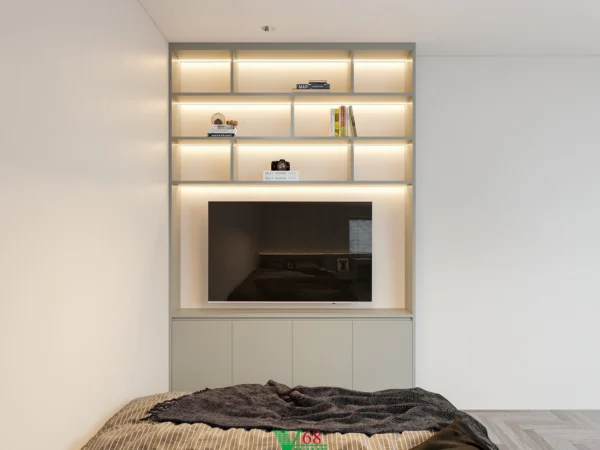 Nội Thất Căn Hộ Chung Cư Tân Cổ điển Tại Brg Dianamond Residence D021505 Pn Phụ 1d