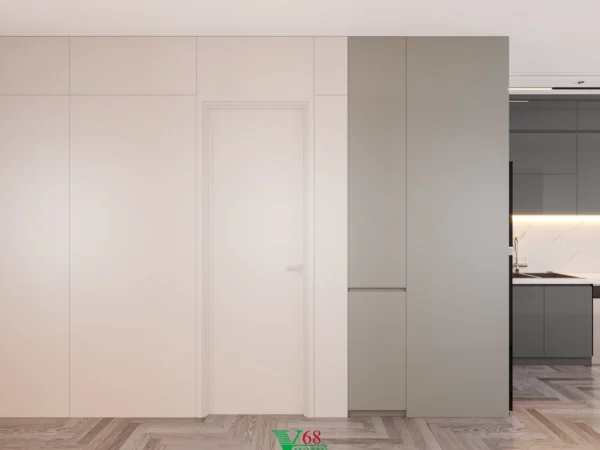 Nội Thất Căn Hộ Chung Cư Tân Cổ điển Tại Brg Dianamond Residence D021505 Tủ Giày 1