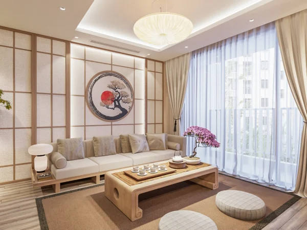 Nội Thất Chung Cư Phong Cách Nhật Bản Brg 3109 1