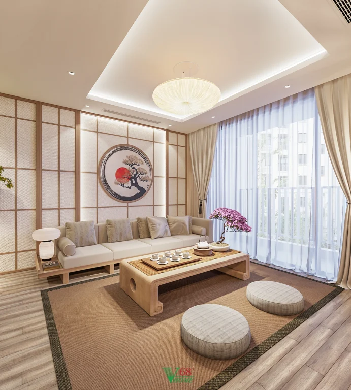 Nội Thất Chung Cư Phong Cách Nhật Bản Brg 3109 1