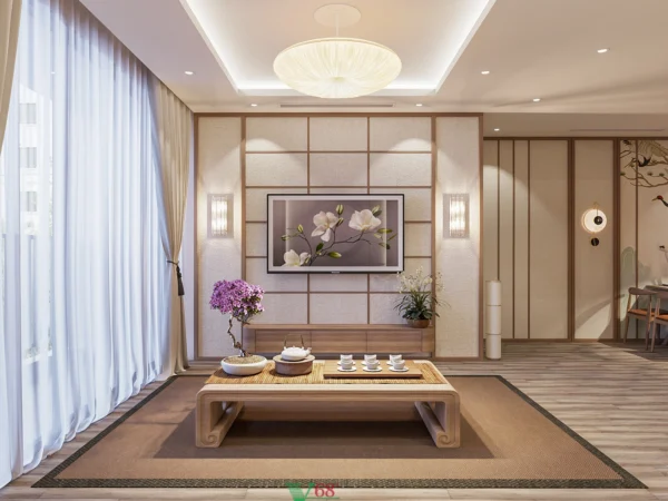 Nội Thất Chung Cư Phong Cách Nhật Bản Brg 3109 2
