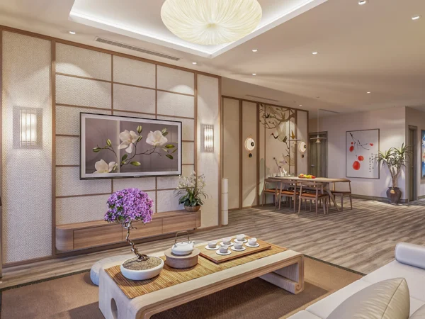 Nội Thất Chung Cư Phong Cách Nhật Bản Brg 3109 3