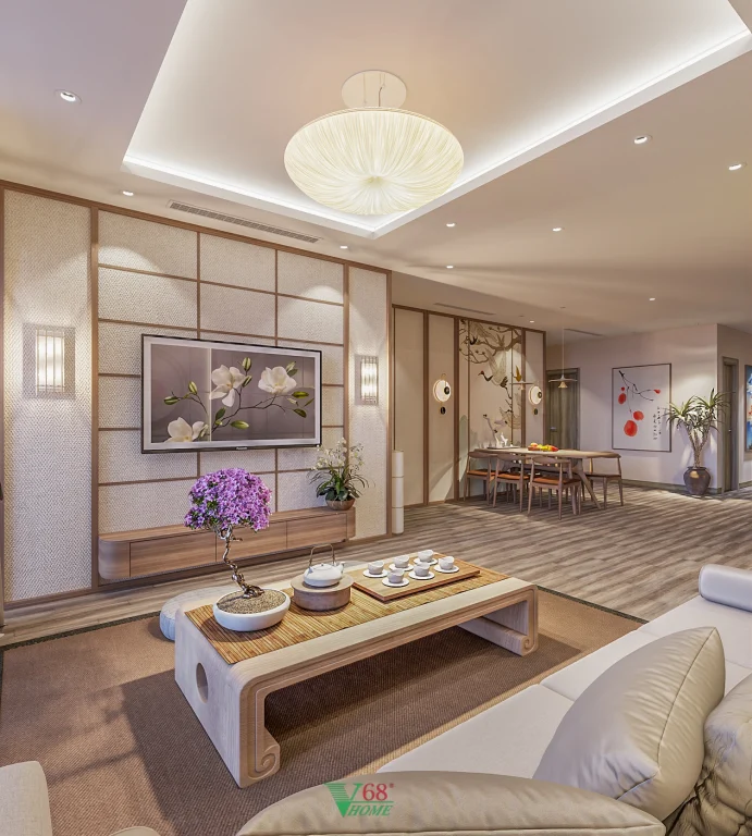 Nội Thất Chung Cư Phong Cách Nhật Bản Brg 3109 3
