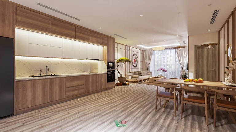 Nội Thất Chung Cư Phong Cách Nhật Bản Brg 3109 4